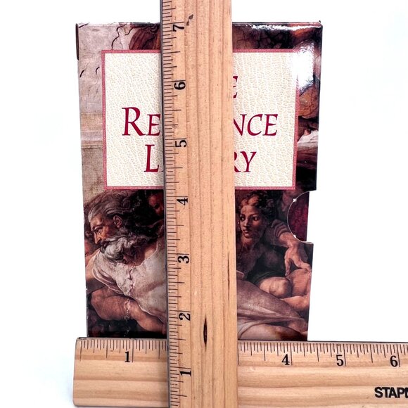 Bible Reference Library 3-Volume Box Set Vintage 1999 Almanac Facts Who's Who - Picture 15 of 16